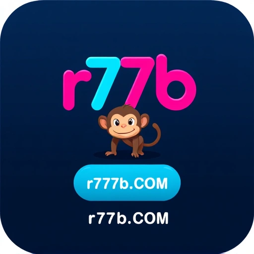 Imagem promocional da r77b mostrando a plataforma de cassino online, interface de jogos e vantagens exclusivas